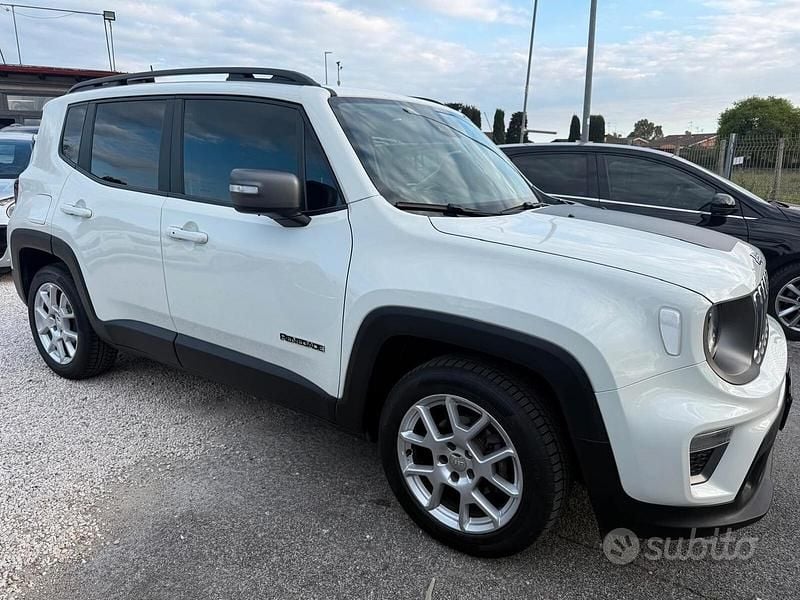 Usata Jeep Renegade Limited 130 CV (95 kW) 2021 Bianco SUV