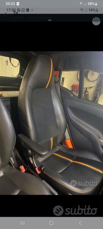 Usata Smart ForTwo Cabrio Passion 71 CV (52 kW) 2015 Bianco Cabrio