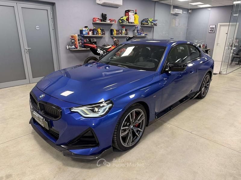 Usata BMW M240 M Sport 374 CV (275 kW) 2022 Blu/azzurro Coupé