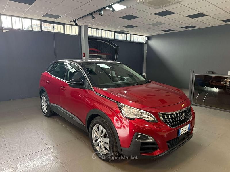 Usata Peugeot 3008 Allure 131 CV (96 kW) 2018 Rosso SUV
