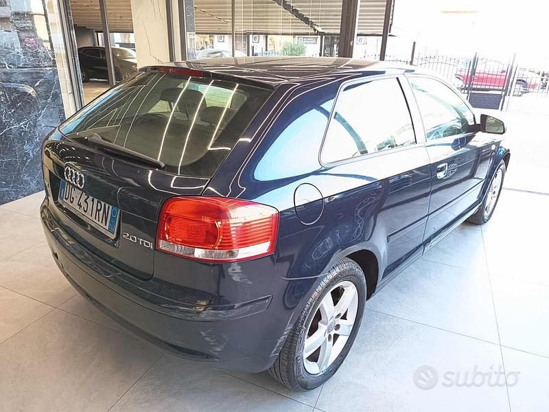 Usata Audi A3 Ambition 140 CV (102 kW) 2007 Blu Utilitaria