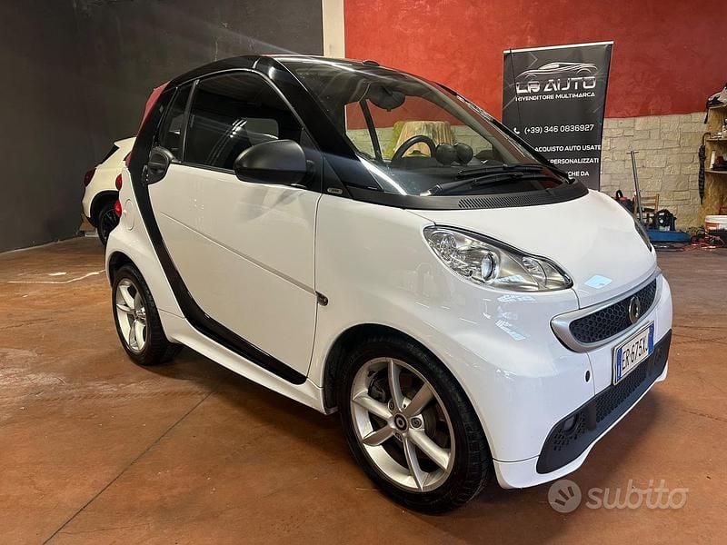Usata Smart ForTwo Cabrio Passion 71 CV (52 kW) 2013 Bianco Cabrio