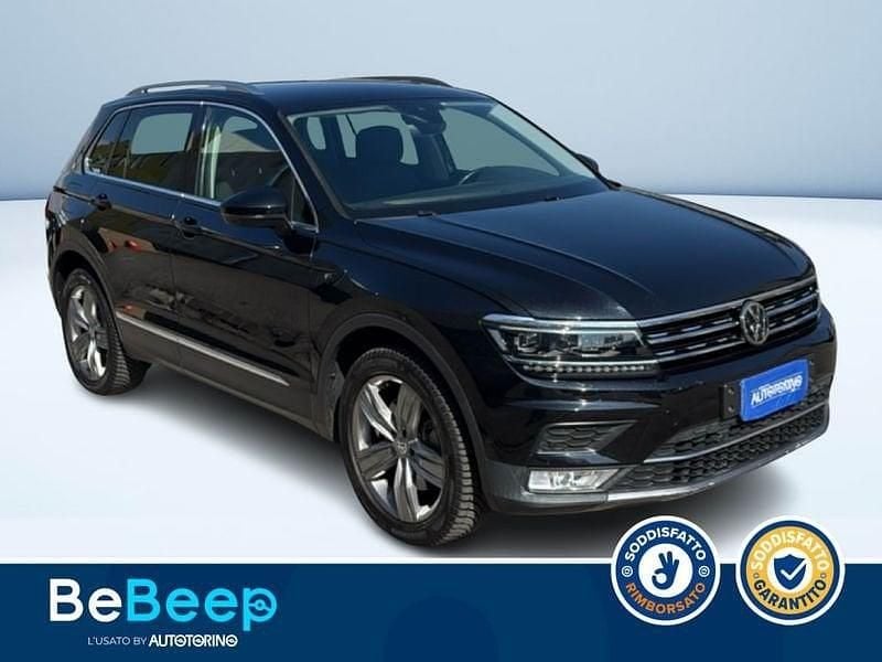Usata VW Tiguan Executive 190 CV (139 kW) 2016 Nero pastello SUV