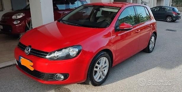 Usata VW Golf VII 140 CV (102 kW) 2012 Rosso Berlina