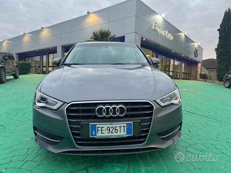 Usata Audi A3 Design 110 CV (80 kW) 2016 Grigio Berlina