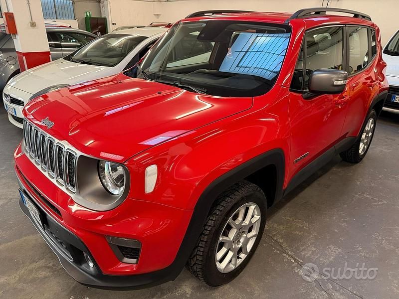 Usata Jeep Renegade Limited 140 CV (102 kW) 2019 Rosso SUV