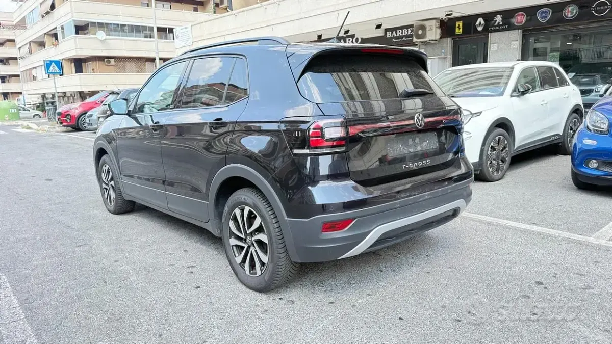 Usata VW T-Cross Style 95 CV (69 kW) 2021 Nero SUV