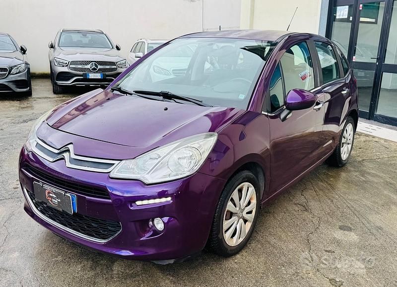 Usata Citroën C3 Exclusive 81 CV (59 kW) 2015 Viola Berlina