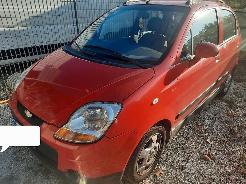 Rosso Usata 2007 Chevrolet Matiz Due volumi | 1990 € (Ottimo prezzo) - Immagine 1/4