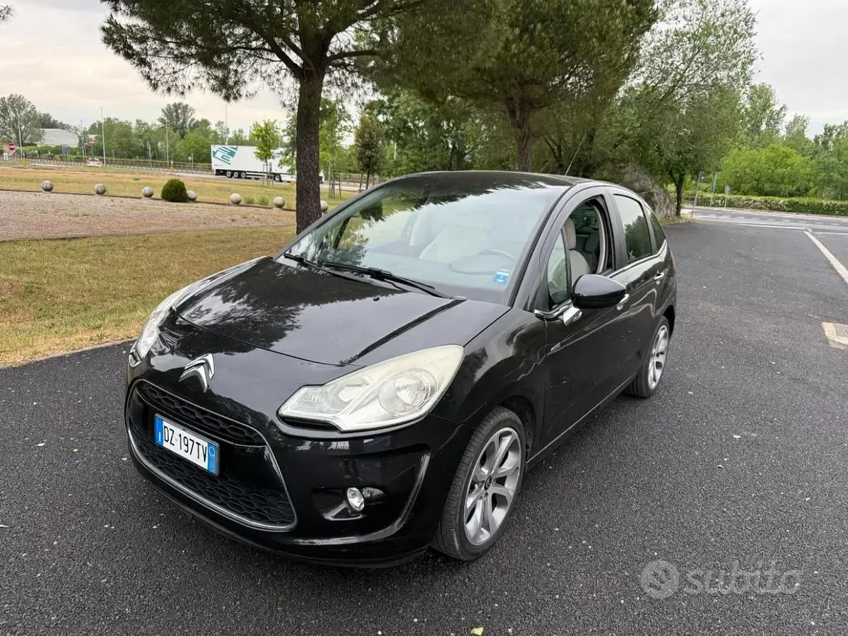 Usata Citroën C3 95 CV (69 kW) 2010 Nero Berlina