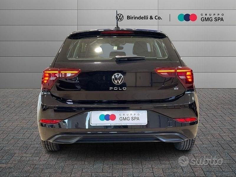 Usata VW Polo Life 95 CV (69 kW) 2023 Nero Utilitaria