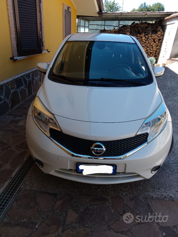 Usata Nissan Note 90 CV (66 kW) 2014 Bianco Monovolume
