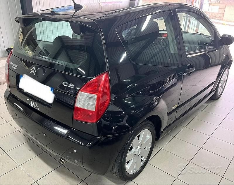 Usata Citroën C2 VTR Sport 2008 Nero Utilitaria