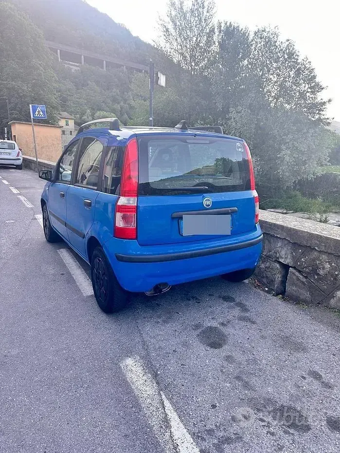 Usata Fiat Panda Dynamic 60 CV (44 kW) 2005 Blu Utilitaria