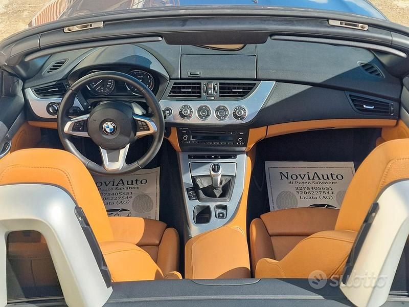 Usata BMW Z4 204 CV (150 kW) 2011 Grigio Cabrio