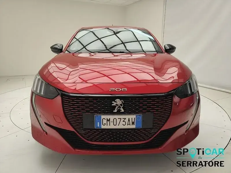 Usata Peugeot e-208 GTi 100 kW (136 CV) 2023 Rosso Utilitaria