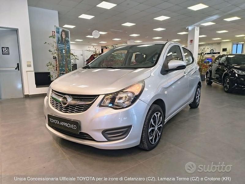 Argento Usata 2015 Opel Karl Due volumi | 7900 € (Cara) - Immagine 1/4