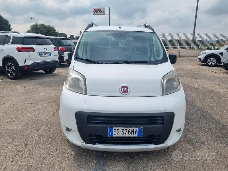 Usata Fiat Qubo Trekking 75 CV (55 kW) 2013 Bianco Monovolume