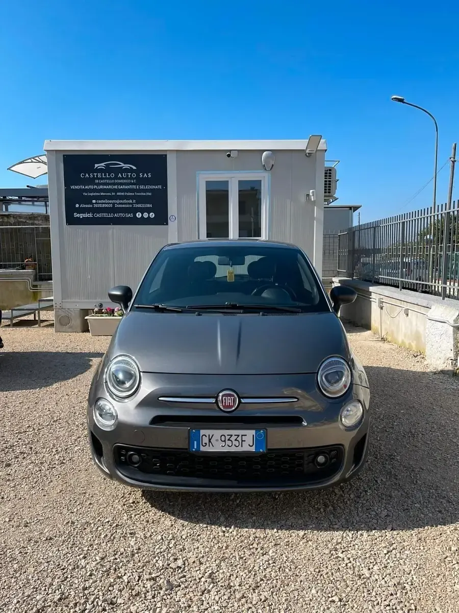 Usata Fiat 500 Sport 69 CV (50 kW) 2022 Grigio Cabrio
