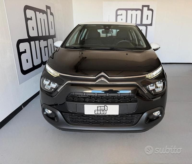 Usata Citroën C3 Shine 83 CV (61 kW) 2022 Nero Utilitaria