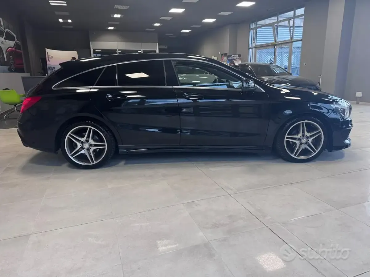 Usata Mercedes CLA200 AMG Line Premium Plus 136 CV (100 kW) 2015 Nero Station wagon