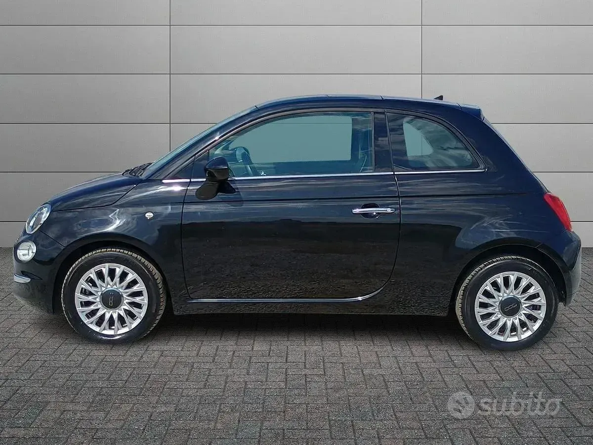 Usata Fiat 500 Lounge 69 CV (50 kW) 2016 Nero Monovolume