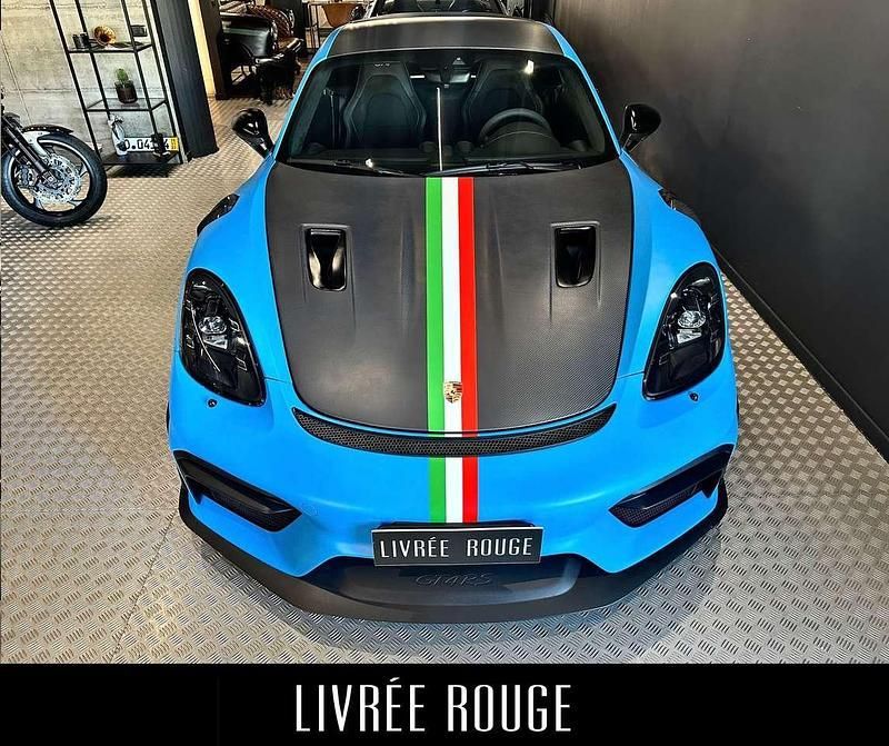 Usata Porsche 718 Cayman GT4 420 CV (308 kW) 2020 Blu/azzurro Coupé