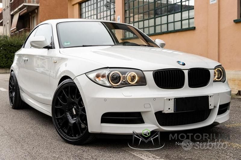 Usata BMW 135 Coupé M Sport 306 CV (225 kW) 2010 Bianco Coupé