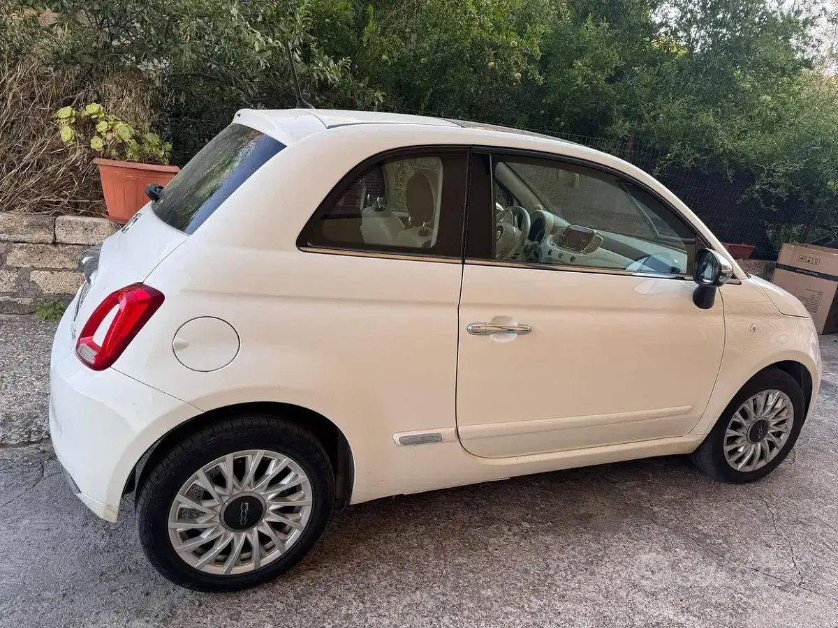 Usata Fiat 500 95 CV (69 kW) 2016 Bianco Berlina