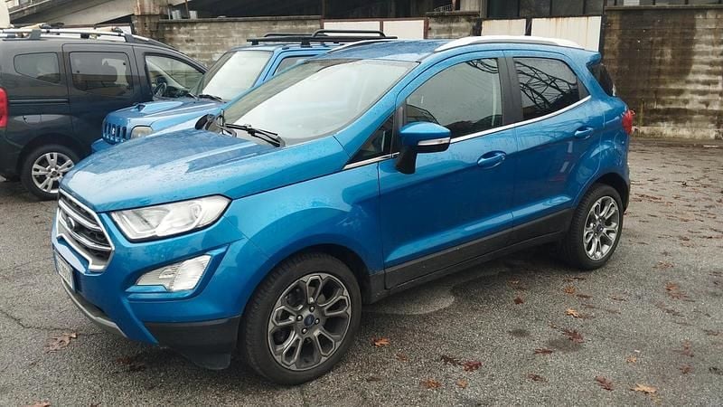 Usata Ford Ecosport Titanium 95 CV (69 kW) 2020 Blu SUV