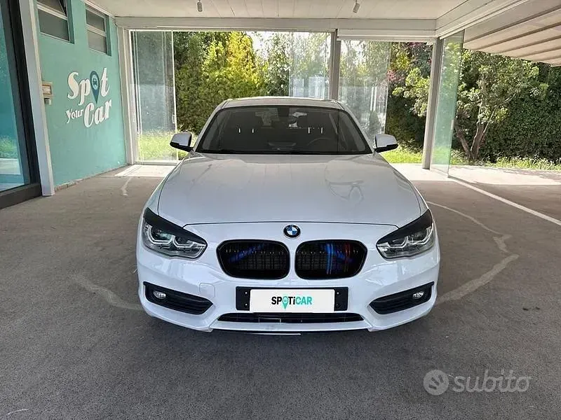 Usata BMW 116 M Sport 116 CV (85 kW) 2019 Bianco Utilitaria