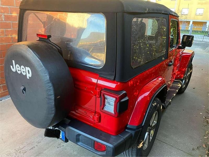 Usata Jeep Wrangler 80th Anniversary 272 CV (200 kW) 2021 Rosso SUV