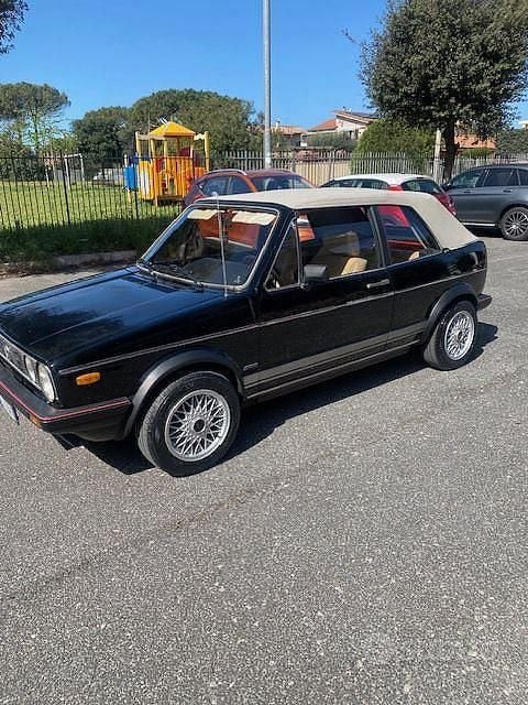 Usata VW Golf Cabriolet 50 CV (36 kW) 1981 Nero Cabrio