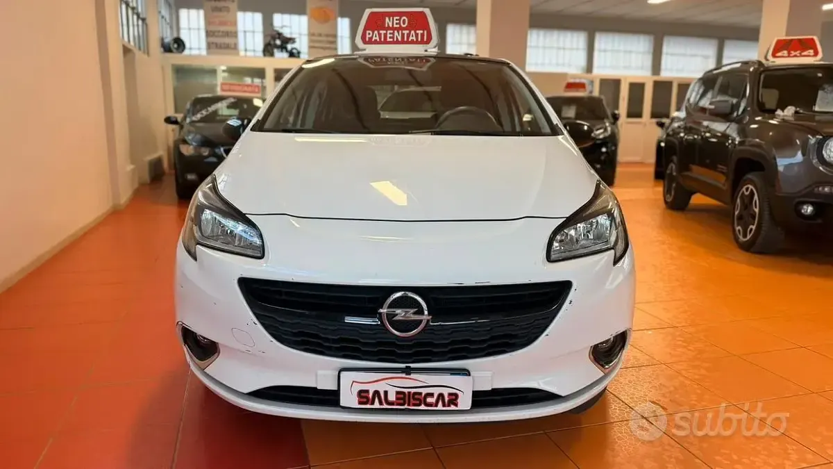Gebraucht Opel Corsa 95 PS (69 kW) 2015 Weiß Kleinwagen