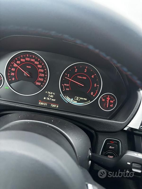 Usata BMW 430 Sport Line 258 CV (189 kW) 2014 Grigio Coupé