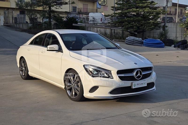 Usata Mercedes CLA200 Premium 136 CV (100 kW) 2018 Bianco Berlina