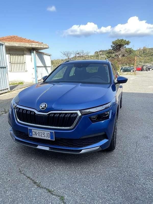 Usata Skoda Kamiq Style 116 CV (85 kW) 2020 Blu/azzurro SUV