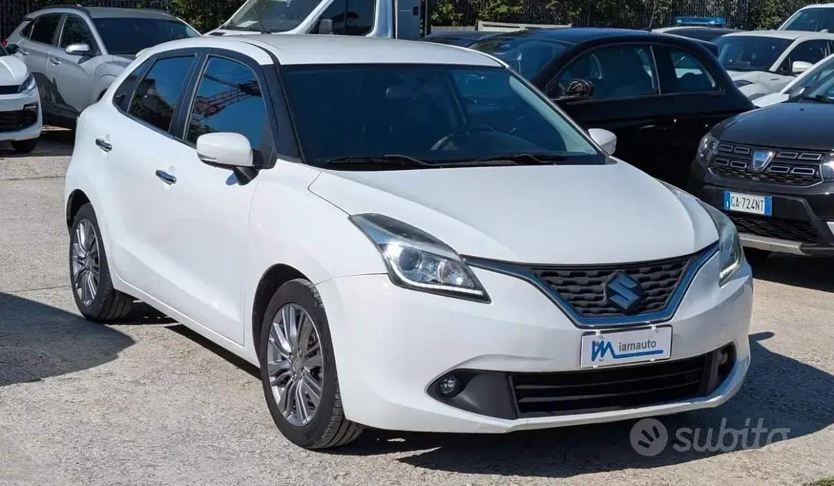 Usata Suzuki Baleno 90 CV (66 kW) 2019 Bianco Utilitaria
