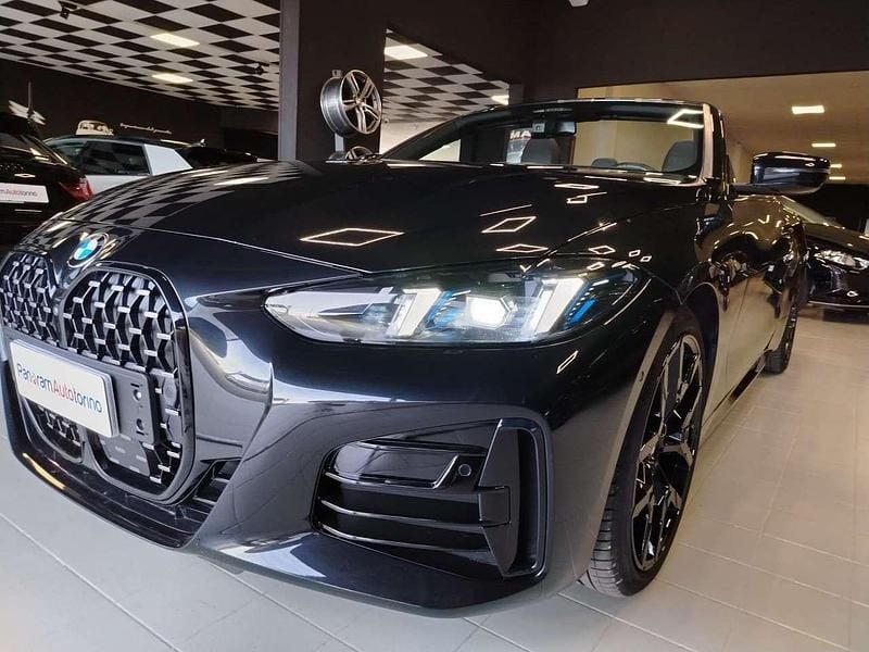Usata BMW 420 M Sport 190 CV (139 kW) 2025 Nero met Cabrio