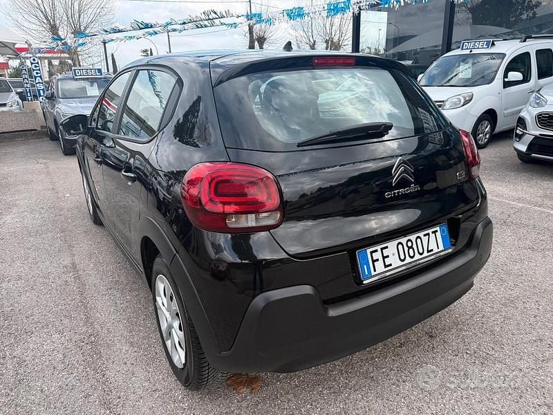 Usata Citroën C3 Feel 82 CV (60 kW) 2018 Nero Utilitaria