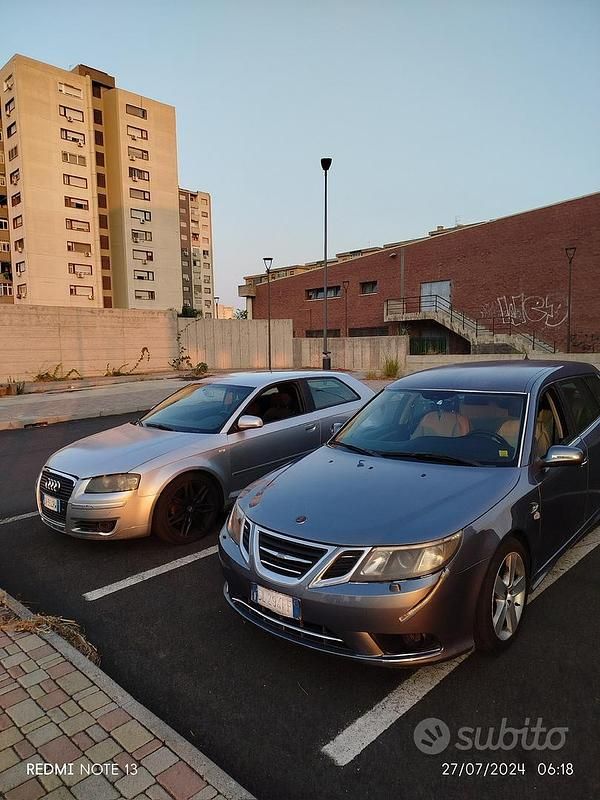 Begagnad Saab 9-3 150 HK (110 kW) 2007 Grå Kombi