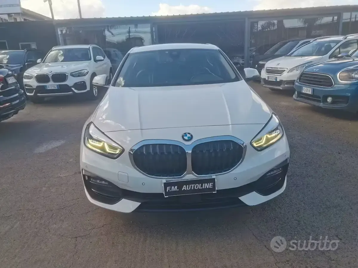 Usata BMW 118 Sport Line 150 CV (110 kW) 2021 Bianco Berlina