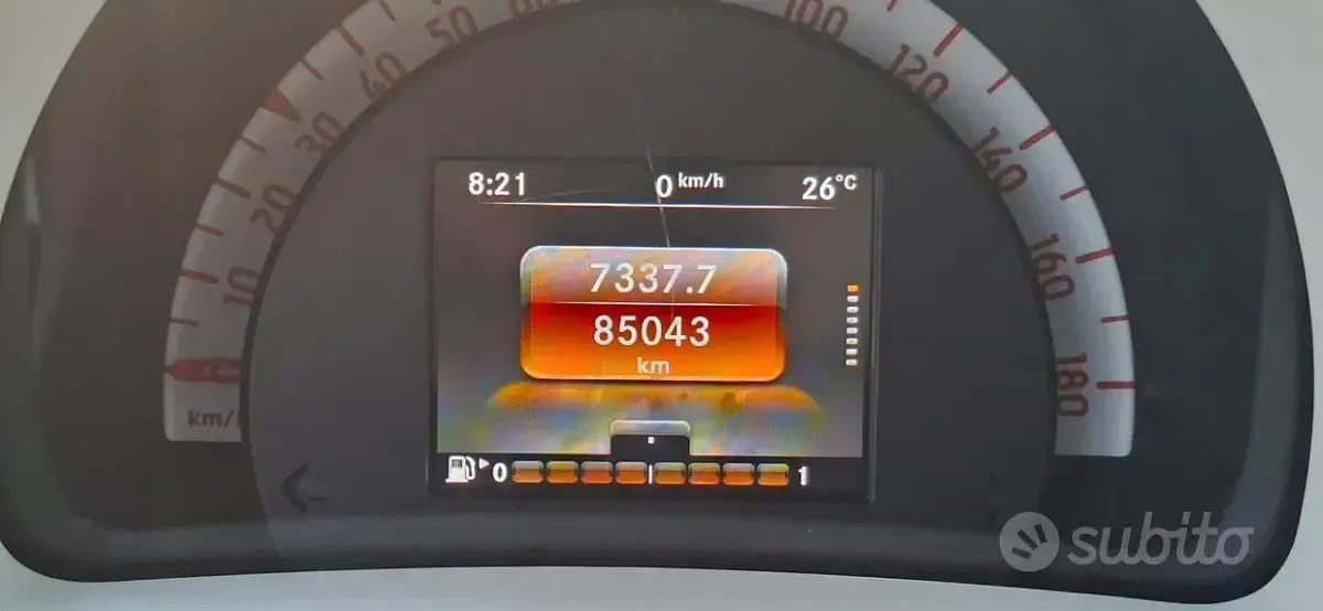Usata Smart ForFour Passion 70 CV (51 kW) 2015 Rosso Utilitaria