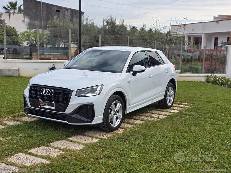 Usata Audi Q2 S-Line 115 CV (84 kW) 2023 Bianco SUV