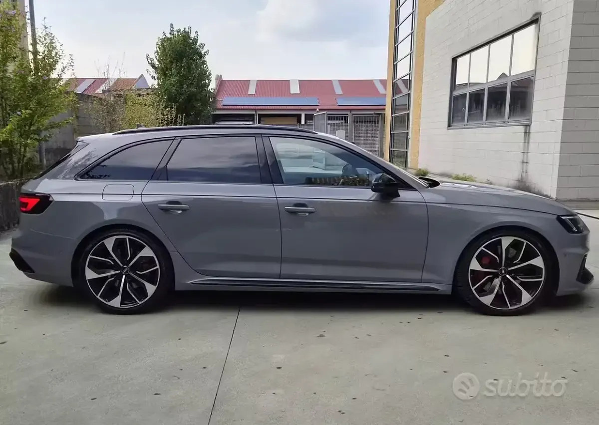Usata Audi RS4 Exclusive 450 CV (330 kW) 2019 Grigio Station wagon