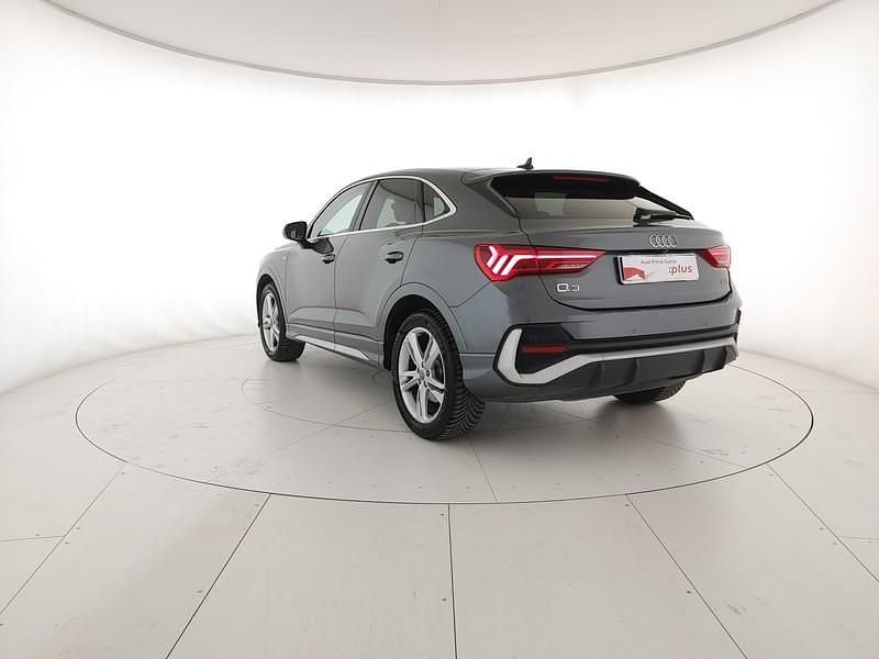 Usata Audi Q3 Sportback S-Line 230 CV (169 kW) 2020 Grigio daytona perlato SUV