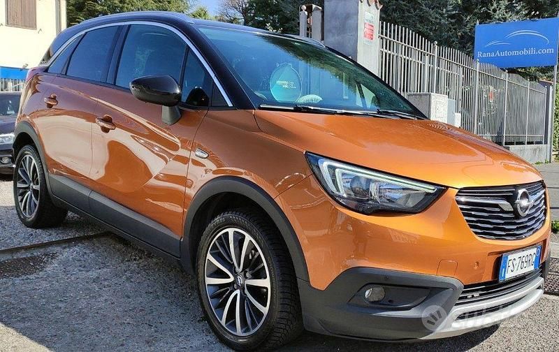 Usata Opel Crossland X Innovation 102 CV (75 kW) 2018 Orange metallizzato SUV