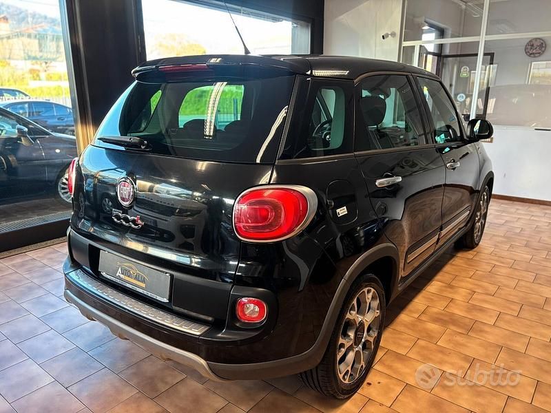 Usata Fiat 500L Trekking 85 CV (62 kW) 2015 Nero Monovolume