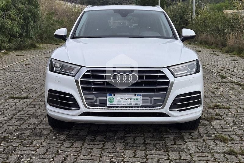Usata Audi Q5 S-line plus 190 CV (139 kW) 2018 Bianco SUV