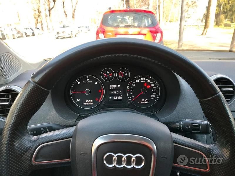 Usata Audi A3 140 CV (102 kW) 2010 Bianco Station wagon